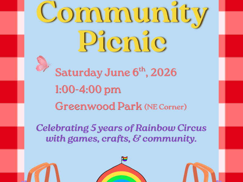 Rainbow Circus Picnic